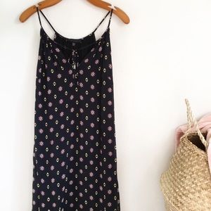 Sanctuary | Tie Neck Printed Maxi Dress